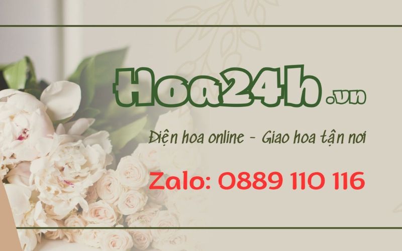 cửa hàng điện hoa 24h chất lượng hàng đầu