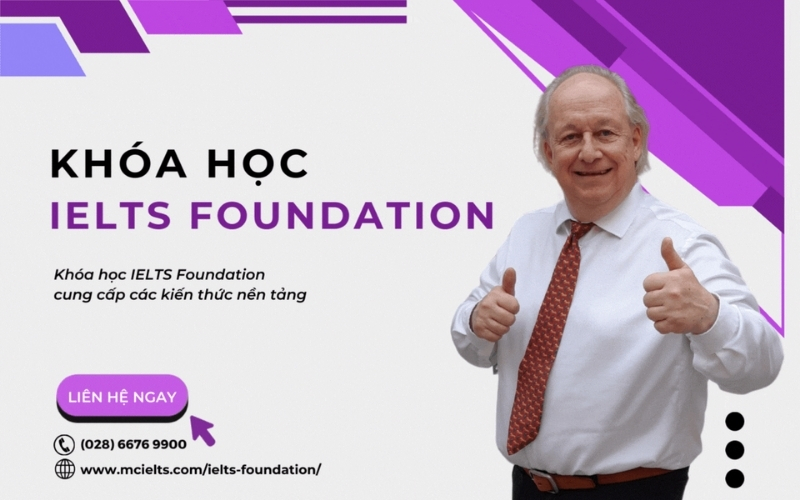 Khóa học IELTS Foundation 5.0+