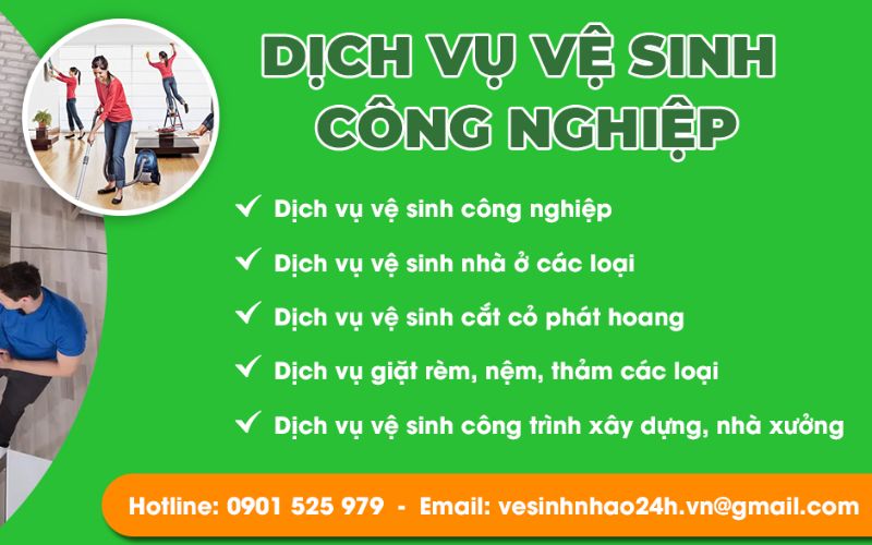 Dịch vụ Vệ Sinh Nhà Ở 24h